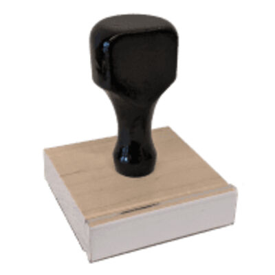 Oregon Notary Plain Border - Wood Handle Stamp Thumbnail